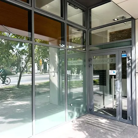 Podwale 2 31 - Self Check-in 20h - Parking & Lift شقة فروتسواف